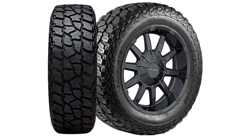 Two Mickey Thompson tires
