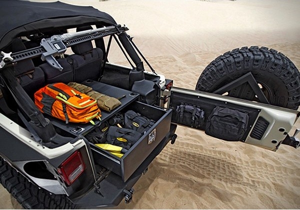 Jeep Trunk Storage & Cargo Accessories | In4x4mation Center